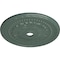Ekena Millwork Palmetto Ceiling Medallion (Fits Canopies up to 7 5/8"), 31 1/2"OD x 3 5/8"ID x 1 3/4"P, Cloud Burst CM31PMCBF - alternate 3